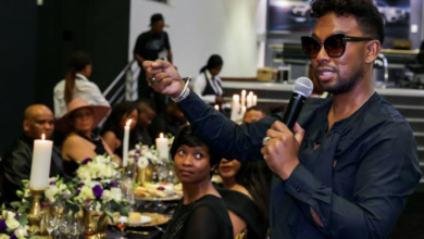 David Tlale Dines In Luxury In Celebration Of 15 Years Of His Brand